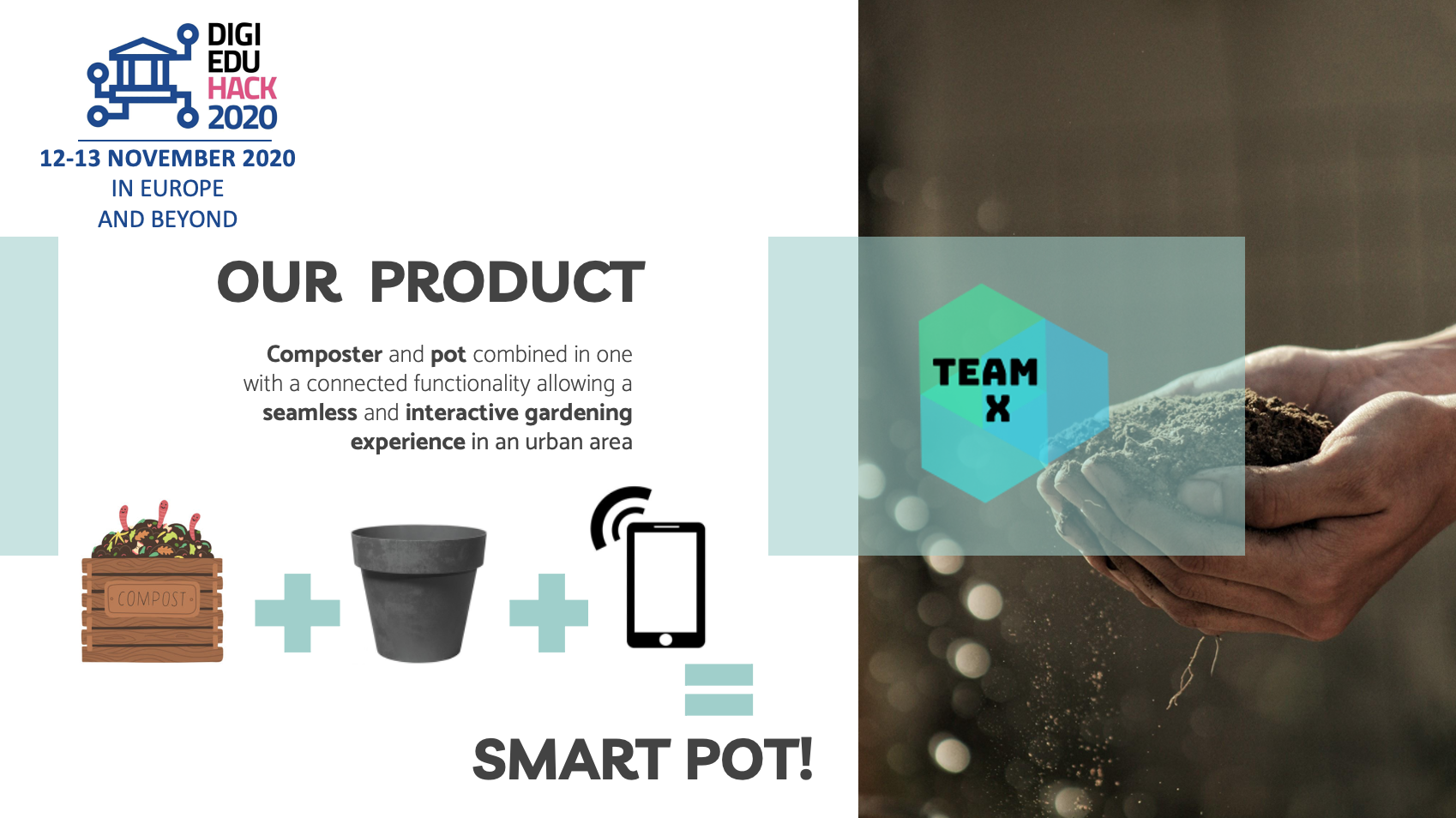 SmartPot, DigiEduHack